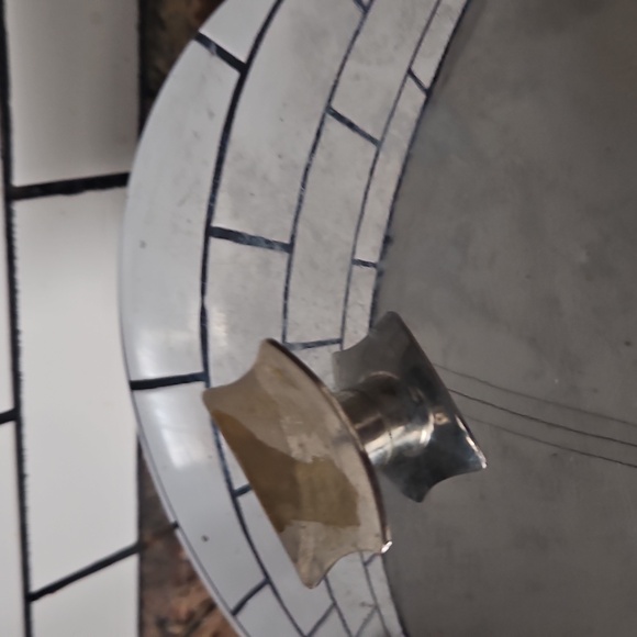 Vintage 1950's Cookie Jar Silver Jar - Picture 3 of 7